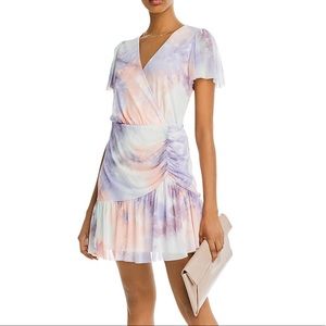 Bloomingdale’s (Medium) (Lavender/pastel colors) Mini Dress for summer